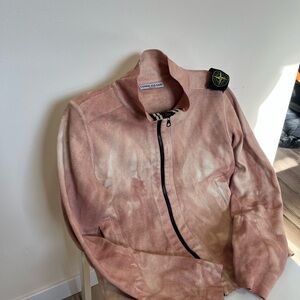Rare vintage Stone island Zip-hoodie, multicoloured